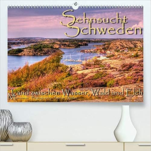 ダウンロード  Sehnsucht Schweden - Sverige (Premium, hochwertiger DIN A2 Wandkalender 2021, Kunstdruck in Hochglanz): Kleine Essenz Schwedens in Bildern (Monatskalender, 14 Seiten ) 本