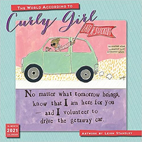 ダウンロード  The World According to Curly Girl 2021 Calendar 本