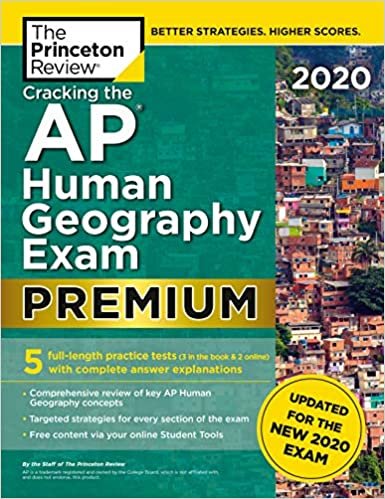 تحميل Cracking the AP Human Geography Exam 2020: Premium Edition