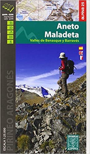 Maladeta Aneto (Vall de Benasque) carte&guide, m&hiking g. (ALPINA 25 - 1/25.000) indir