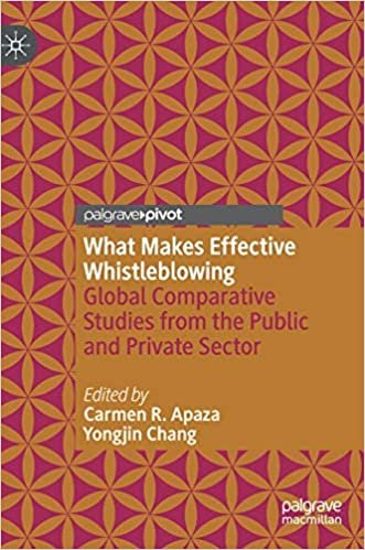 indir What Makes Effective Whistleblowing: Global Comparative Studies from the Public and Private Sector