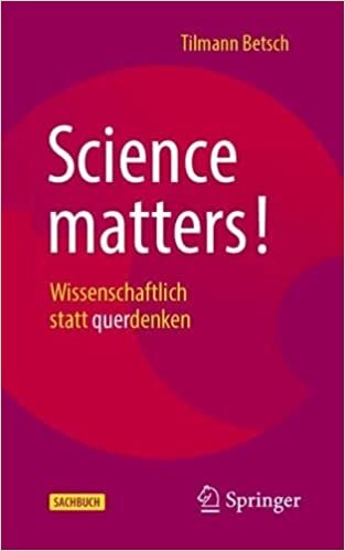 تحميل Science matters!: Wissenschaftlich statt querdenken