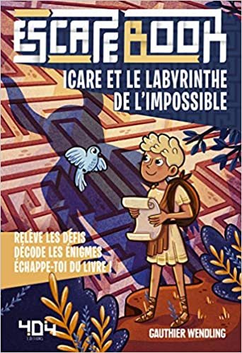 Escape Book enfant - Icare et le labyrinthe de l'impossible indir