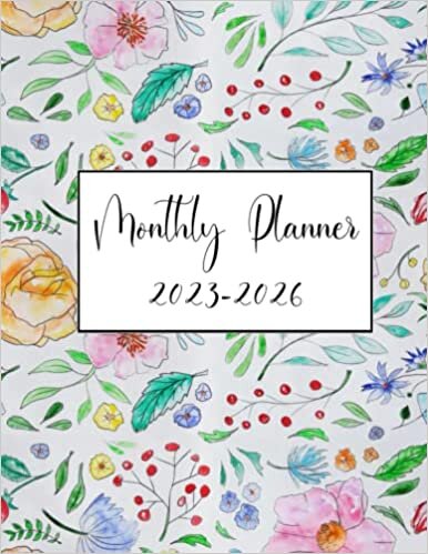 Monthly Planner 2023-2026: 4 Year Monthly Planner Calendar Schedule Organizer from January 2023 to December 2026 | 48 Month with Holidays , Important Dates ..| Agenda Jan 2023-Dec 2026 Large Size | Monthly Calendar 23-26 | ダウンロード