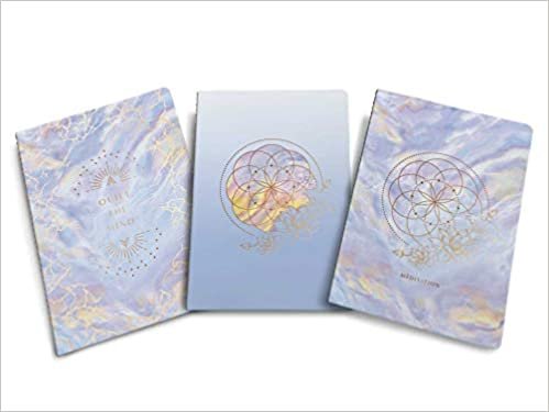 Meditation Sewn Notebook Collection (Set of 3) (Inner World) indir