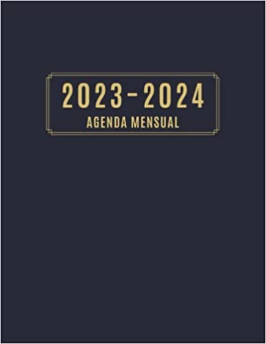 Agenda Mensual 2023-2024: Agenda Y Planificador Mensual De Enero 2023 A Diciembre 2024 | 2 Años Calendario, Organizador de 24 Meses - Formato A4, Español ダウンロード
