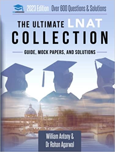تحميل The Ultimate LNAT Collection: 3 Books In One, 600 Practice Questions &amp; Solutions, Includes 4 Mock Papers, Detailed Essay Plans, Law National Aptitude Test, Latest Edition