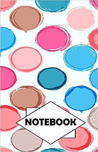 Notebook: Dot-Grid, Graph, Lined, Blank Paper: Circle: Small Pocket diary 110 pages, 5.5" x 8.5"