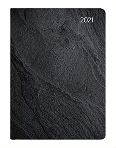 Ladytimer Midi Stone 2021 - Taschen-Kalender 12x17 cm - Stein - mit Mattfolie - Notiz-Buch - Weekly - 192 Seiten - Alpha Edition indir