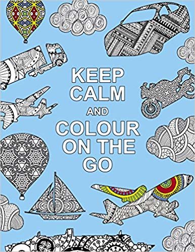 Keep Calm and Colour on the Go (Huck & Pucker Colouring Books) indir