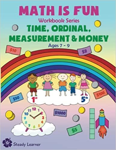 تحميل Math Is Fun Workbook Series: Time, Ordinal, Measurement &amp; Money (Ages 7 to 9)