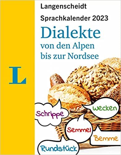ダウンロード  Langenscheidt Sprachkalender Dialekte 2023: Von den Alpen bis zur Nordsee 本