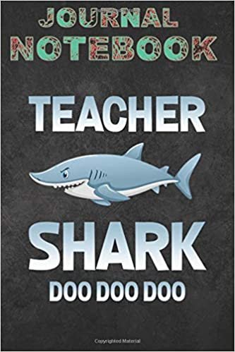 indir Journal Notebook, Composition Notebook: Teacher Shark Doo Doo Doo gift 7 in x 9 in x 100 Lined and Blank Pages for Notes, To Do Lists, Journal, Soft Cover, Matte Finish