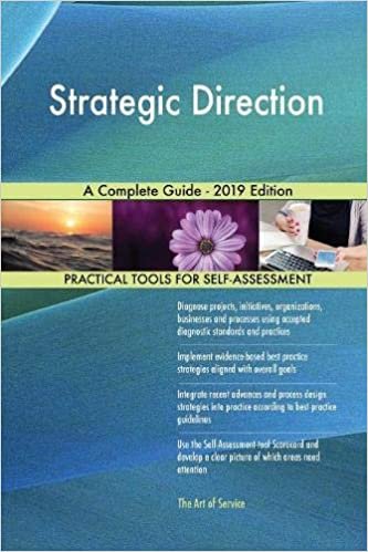 Blokdyk, G: Strategic Direction A Complete Guide - 2019 Edit indir