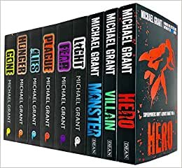 Michael Grant 9 Books Collection Set (Gone Series-Light, Gone, Hunger, Lies, Plague, Fear & Monster Series-Hero, Villain, Monster)