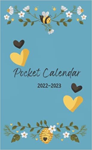 Astra Wade Pocket Calendar 2022-2023: for Purse |2 Year Pocket Planner| 24 Month Calendar Agenda Schedule Organizer | January 2022- December 2023 | Bees تكوين تحميل مجانا Astra Wade تكوين