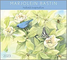 ダウンロード  Marjolein Bastin Nature's Inspiration 2023 Deluxe Wall Calendar with Print 本
