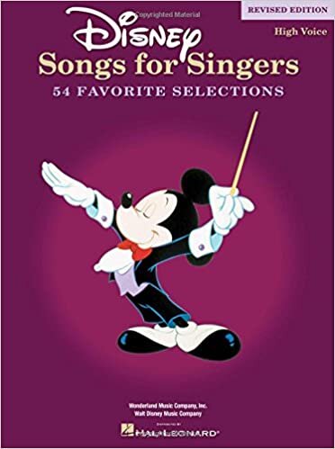 Disney Songs for Singers: High Voice Edition