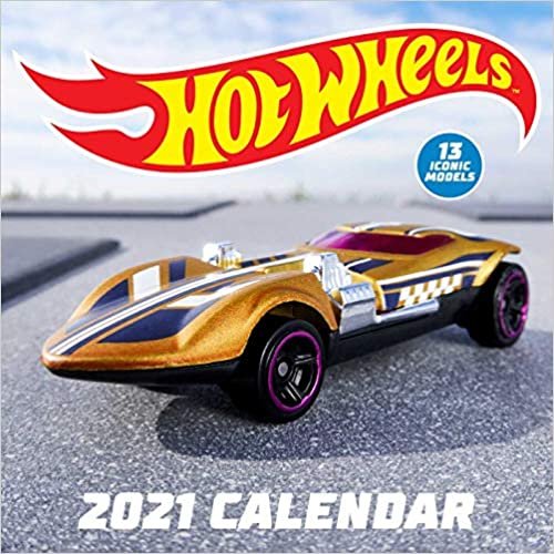 Hot Wheels 2021 Wall Calendar