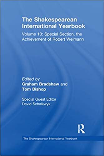 indir The Shakespearean International Yearbook: Volume 10: Special Section, the Achievement of Robert Weimann