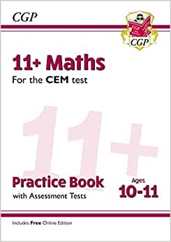 تحميل 11+ CEM Maths Practice Book &amp; Assessment Tests - Ages 10-11 (with Online Edition)