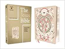 The Jesus Bible: English Standard Version, Leathersoft, Peach Floral, Artist Edition