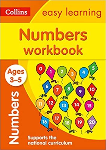 Numbers Workbook Ages 3-5: Prepare for Preschool with Easy Home Learning