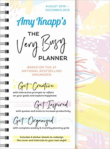 Amy Knapp's the Very Busy Planner 2019: August 2018-December 2019