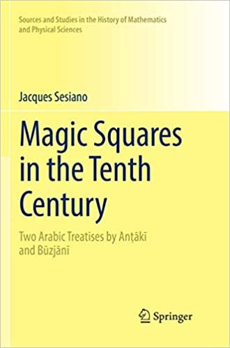 اقرأ Magic Squares in the Tenth Century: Two Arabic Treatises by Antaki and Buzjani الكتاب الاليكتروني 