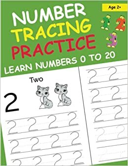 تحميل Number Tracing Practice Learn Numbers 0 to 20: Handwriting Practice and Pen Control Activity Book for Preschoolers and kindergarten