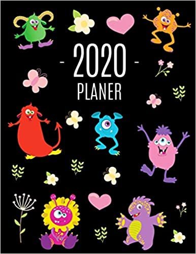 اقرأ Monster Planer 2020: Agenda Planer 2020: Top organisiert durchs Jahr! - Planer Kalender 2020 mit Wochenansicht - Einfacher Überblick über die Terminpläne الكتاب الاليكتروني 