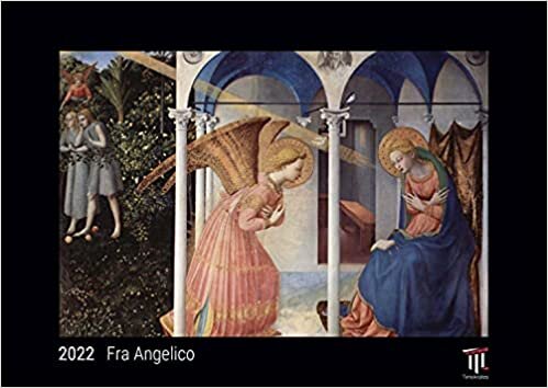 ダウンロード  Fra Angelico 2022 - Black Edition - Timokrates Kalender, Wandkalender, Bildkalender - DIN A3 (42 x 30 cm) 本