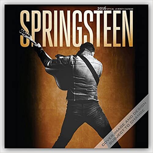 ダウンロード  Springsteen Official 2016 Calendar 本