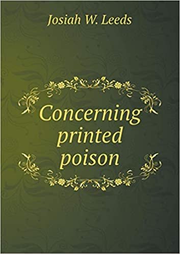 Concerning Printed Poison