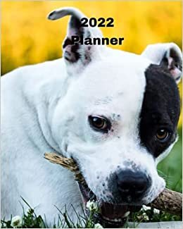 2022 Planner: American Stafford Terrier -12 Month Planner January 2022 to December 2022 Monthly Calendar with U.S./UK/ ... in Review/Notes 8 x 10 in.- Dog Breed Pets indir