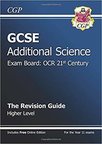 GCSE Additional Science OCR 21st Century Revision Guide - Higher (with online edition) (A*-G course) indir