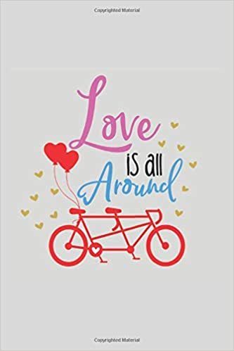 indir Love Is All Around: a gift from the heart, very good for different occasions, universal, dot grid notebook, journal