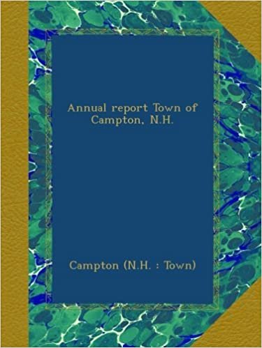indir Annual report Town of Campton, N.H.