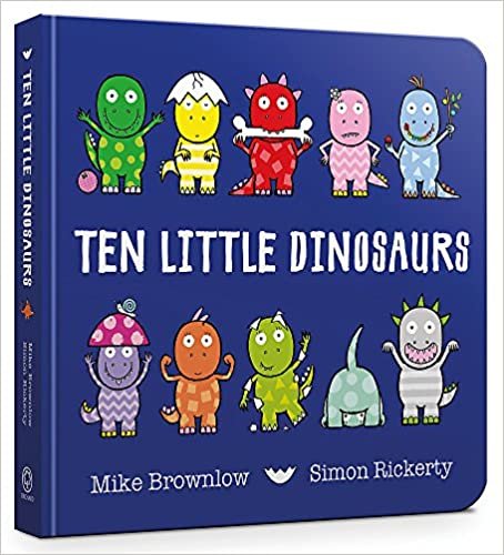 Ten Little Dinosaurs Board Book indir