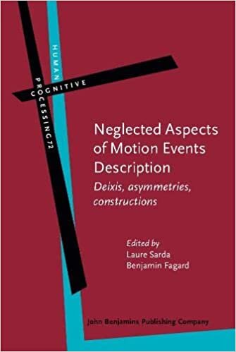 Neglected Aspects of Motion Events Description: Deixis, asymmetries, constructions