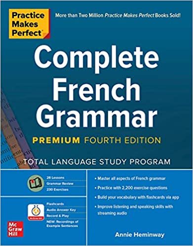 Practice Makes Perfect: Complete French Grammar, Premium Fourth Edition indir