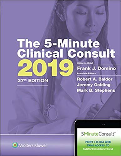 5-Minute Clinical Consult 2019 indir
