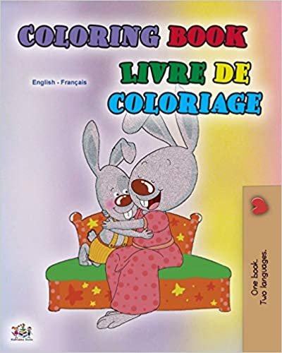 indir Coloring book #1 (English French Bilingual edition) (English French Bilingual Collection)