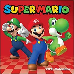 Super Mario 2021 Wall Calendar