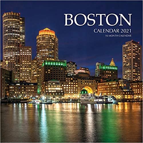 Boston Calendar 2021: 16 Month Calendar indir