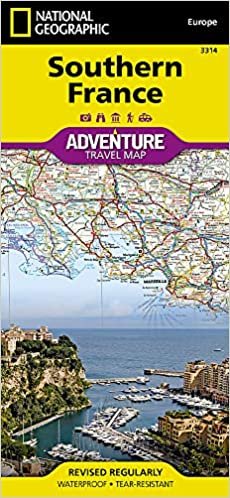  بدون تسجيل ليقرأ Southern France (National Geographic Adventure Map)