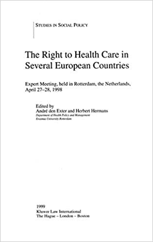 اقرأ The Right to Health Care in Several European Countries الكتاب الاليكتروني 