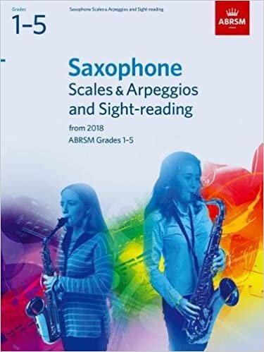تحميل Saxophone Scales &amp; Arpeggios and Sight-Reading, ABRSM Grades 1-5: from 2018