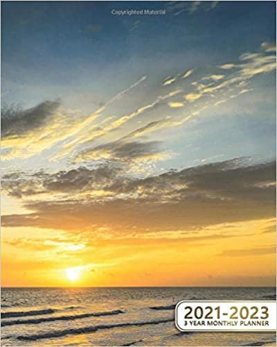 ダウンロード  3 Year Monthly Planner 2021-2023: Tropical Beach Sunrise Three Year Organizer & Schedule Agenda - 36 Month Motivational Calendar with Vision Boards, Notes, To-Do's & More - Hua-Hin Beach, Thailand 本