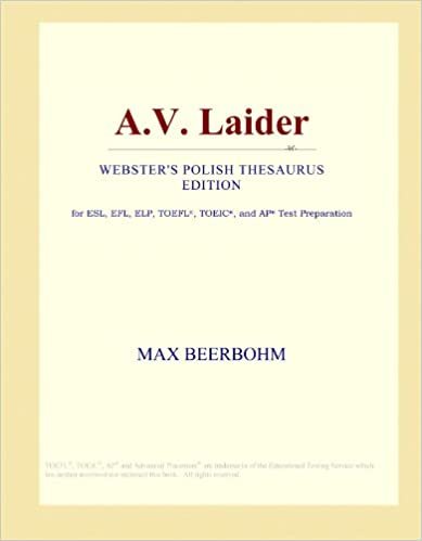 A.V. Laider (Webster's Polish Thesaurus Edition) indir